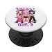 8 Years Old Birthday K pop Kids 8th Bday Girls K-pop PopSockets Adhesive PopGrip