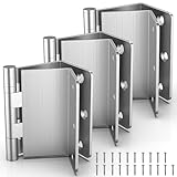 KOLET Offset Door Hinges, 3.5 Inches Expandable Door Hinges, 1/4