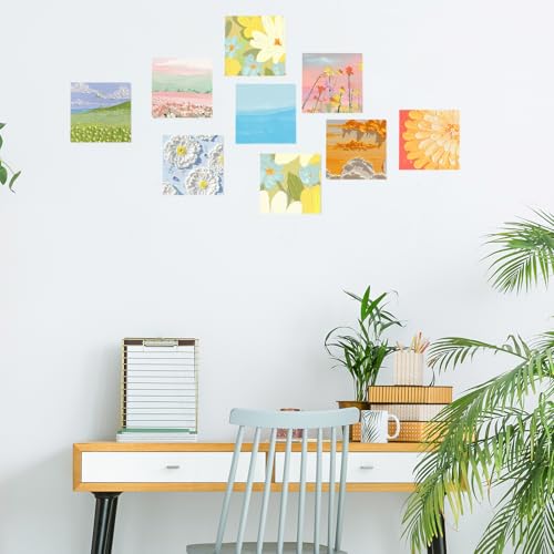 ABuff 24 Pack Wood Panels 6x6 Wood Panel Boards Unfinished Wood Canvas Boards for Painting, Square Wooden Panels for Painting Crafts, Pouring, Arts Use with Oils, Acrylics - Thumbnail 6