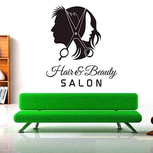 ARWY ® Hair Salon Vinyl Wall Stickers (Black, 58X66 cm) (B07XLD968Q) Amazon Price History, Amazon Price Tracker