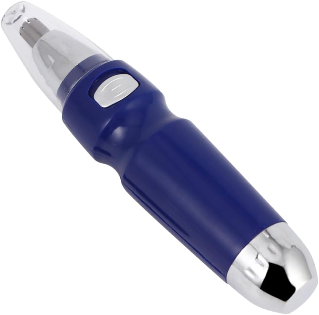 Electric Ear Nose Hair Trimmer Safe Facial Hair Shaving Device for Men and Women Painless Eyebrow Shaping Tool Non-Battery Operated Compact