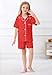 Umeyda Pajama Sets For Women 2 Piece PJ Sets Short Sleeve Lounge Set Fashion Sleepwear, Red, XS