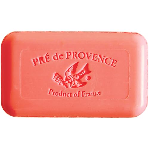 Image of Pre de Provence Artisanal Soap Bar, Natural French Skincare, Enriched with Organic Shea Butter, Quad Milled for Rich, Smooth & Moisturizing Lather, Tiger Lily, 5.3 Ounce