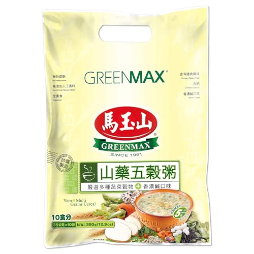 GREENMAX Yam and Multi Grains Cereal, 12.3 Oz.