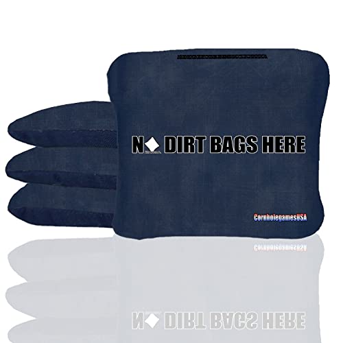 Skip's Garage No Dirt Bags Here (Blue) All Weather Bags - Set of (4)