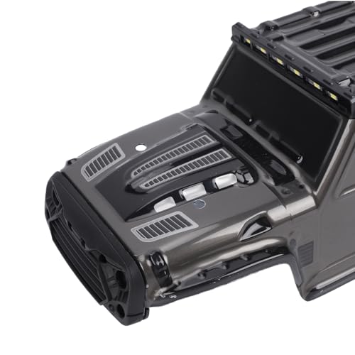 Walmeck RC �J�[�{�f�B�V�F�������g���b�N�{�f�B�J�o�[ RC �V�F�� LED ���C�g�Z�b�g�N�C�b�N�����[�X�s������ PC �ԍ����[�V���O�J���[�����O SCY16103 16103PRO 1/ 4WD �p (�O���[)