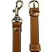 SaSarili Adjustable Replacement Cross Body Handbag Purse Strap Camel 0.6 inch wide, 43-51 inch long with Antique Brass Tone Hardware