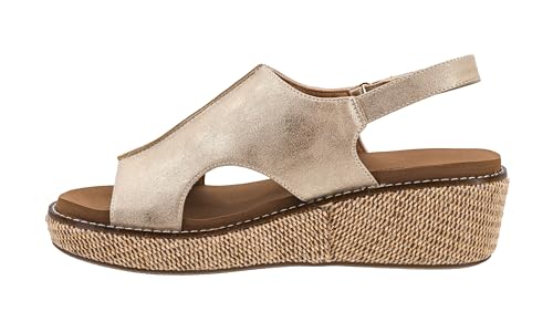 Image of Corkys Footwear Volta Wedge - Chic Elegance Meets All-Year Comfort with a 2-Inch Cork Heel and Marshmallow Insole for Stylish Everyday Wear and All-Day Comfort