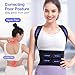 Kepwaa Posture Corrector for Women and Men, Full Back Brace Support, FSA&HSA Eligible, Adjustable Shoulder Straightener for Improving Back Posture, Relief for Upper and Lower Back, Lumbar, Neck Pain
