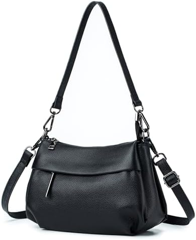 mffor ショルダーバッグ 本革 レディース 2way 斜めがけバッグ ハンドバッグ 斜めがけ ショルダーバッグ 手持ち ファスナーポケット 軽量 小さめ おしゃれ 大容量 柔らかい シンプル カジュアル