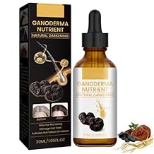 Hair Darkening Serum, Grey Hair Darkening Conditioner Essence, Cover Grey Hairs, Black Shouwu Nourishing with Ganoderma Serum, Make Thicker, Strengthen Nourishing Damaged Care for Men Women Scalp Care