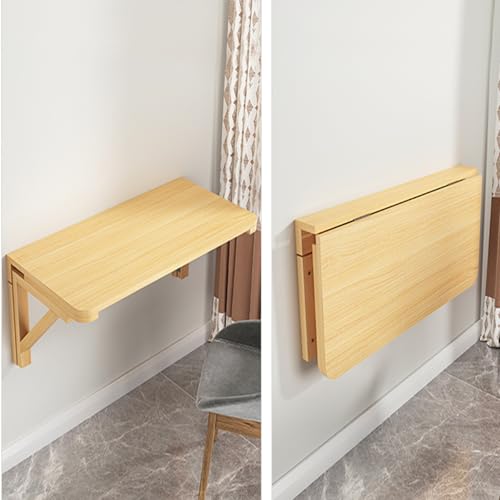 Manque d'espace ? Table pliante murale 80x50 cm pour optimiser votre studio