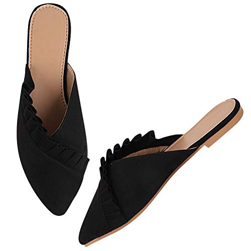 Image of Shoetopia Womens Bantu-Frill 2a Mule