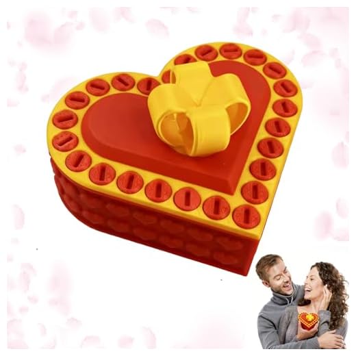 Das nervige Geschenk – Lustige 12cm Prank Box, 3D-gedruckte Geschenkbox mit Schrauben-Design für Rätsel & Überraschung, Kreative Deko für Büro, Weihnachten, Valentinstag (B)