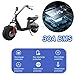 Cefito 60V 15Ah Motorcycle Battery 60volt Electric Motorcycle Lithium-ion Battery 60V 15Ah Wide Tire Electric Bicycle Batteries for 250W 350W 500W 700W 900W 1000W Motorcycles