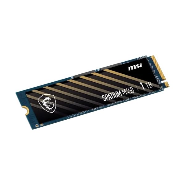SSD MSI SPATIUM M450 1TB PCIe 4.0 NVMe M.2 - Image 3