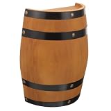 Decoración con barriles: hecha de madera natural y resistente, aporta elegancia a cualquier espacio; decoración rústica
