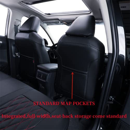 Image of coverdream RAV 4 Seat Covers Custom Fit for Toyota 2013-2018 RAV4,Full Set