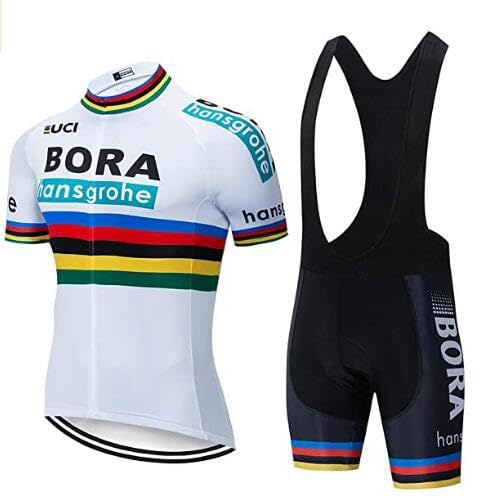 BthFlexbike Tenue Cycliste Homme,Cuissard Velo Homme 4D Gel Rembourré,Montagne Shorts VTT Respirant Vêtements de Cyclisme Sports Tee Shirt 3 Poches
