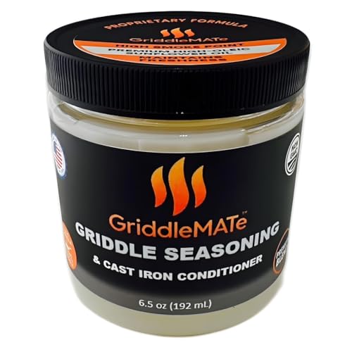 GriddleMATe Griddle Seasoning - Premium 2-in-1 Seasoning for Blackstone Griddle