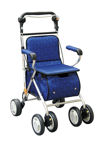 豊通オールライフ E2000 ハーベストウォーカー 最大使用者体重100kgs 重量5.8kgs シルバーカー