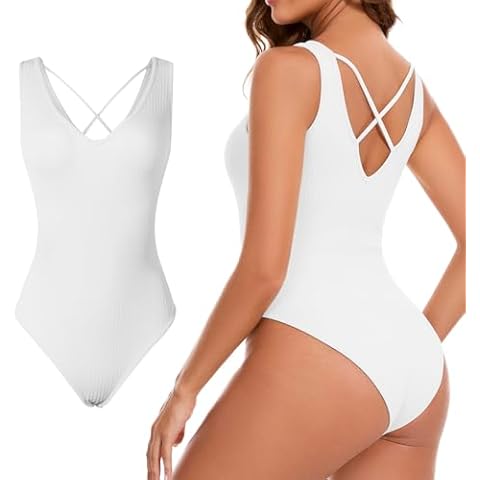 Nabawa Women’s Tummy Control Bodysuit Cover