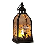 EnjoIt ハロウィン ランタン LED かぼちゃ 魔女 骸骨 ゴーストハンド 提灯 装飾ライト 小物 パーティー 飾り付け グッズ 子供向け 携帯型 G5075