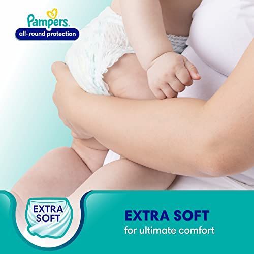 Image of Pampers All round Protection Pants, Medium size baby diapers (MD) 22 Count, Anti Rash diapers, Lotion with Aloe Vera (Pack of 4)