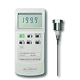 Digital Vibration Meter Mechanical Vibration Meter for Industrial Use Handheld Vibration Analyzer Portable Vibration Meter for Equipment Diagnostics Model: VB-8201HA