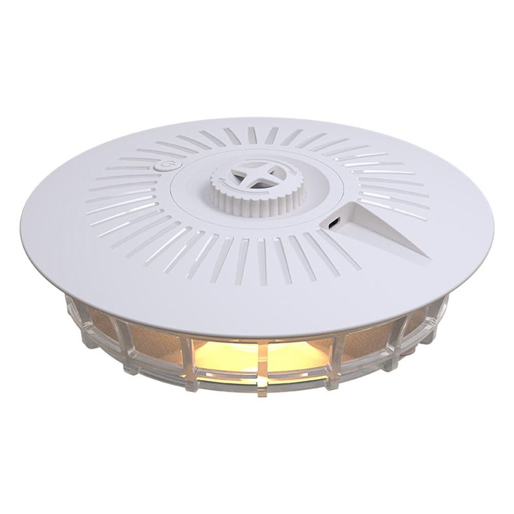Onchdbfhuu Fleas Trap Multifunctional Adjustable Trapping Lamp Catcher Plastic for Fleas Bedbug