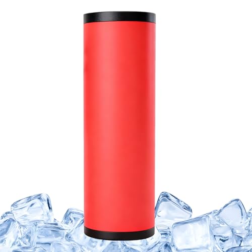 Soporte delgado para bebidas, aislante de doble lata, enfriador de botellas de 12 onzas con aislamiento térmico, recipiente reutilizable para café, cerveza, refrescos, ideal para viajes, camping - imagen 7