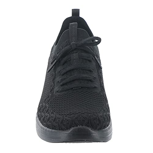 Skechers Skechers Performance Women's MAX Cushioning LITE-OVERJOYED, Black/Black,9.5