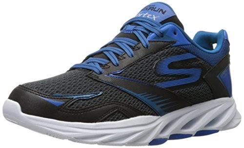 Skechers Performance Men's Go Run Vortex Spiral Running Shoe,Black/Blue,12 M US
