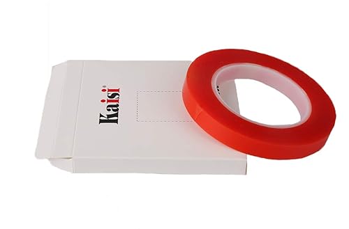 Miniatura 9 de Kaisiking Cinta adhesiva transparente de doble cara de 0.591 in x 82.0 ft de ancho, cinta adhesiva de dos caras transparente resistente a