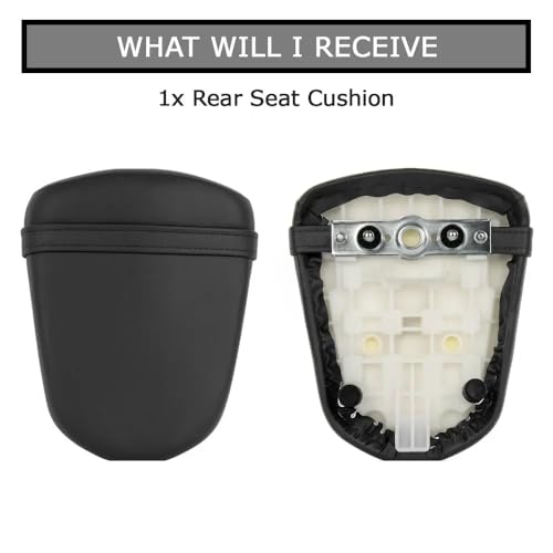 Accesorio de motocicleta asiento pasajero trasero para Gsx-r600 K6 3