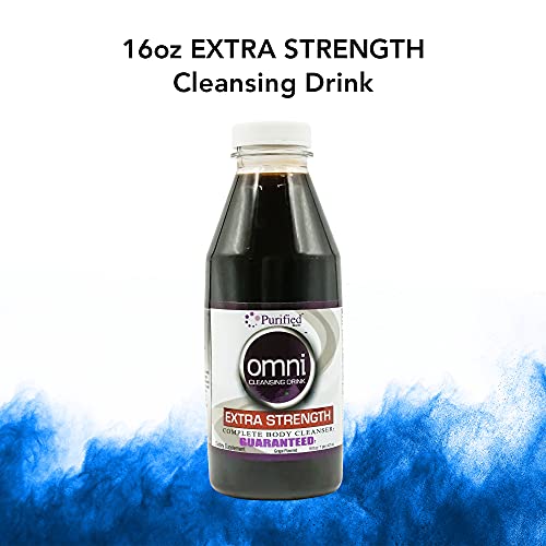 Omni Detox Cleanse Drink - Full Body Detox Juice - Grape Flavor - 100% Naturally Formulated Whole Body Detox System - Quick Body Cleanse Enriched with Vitamins & Minerals, 16 oz - Two Pack - Image 4