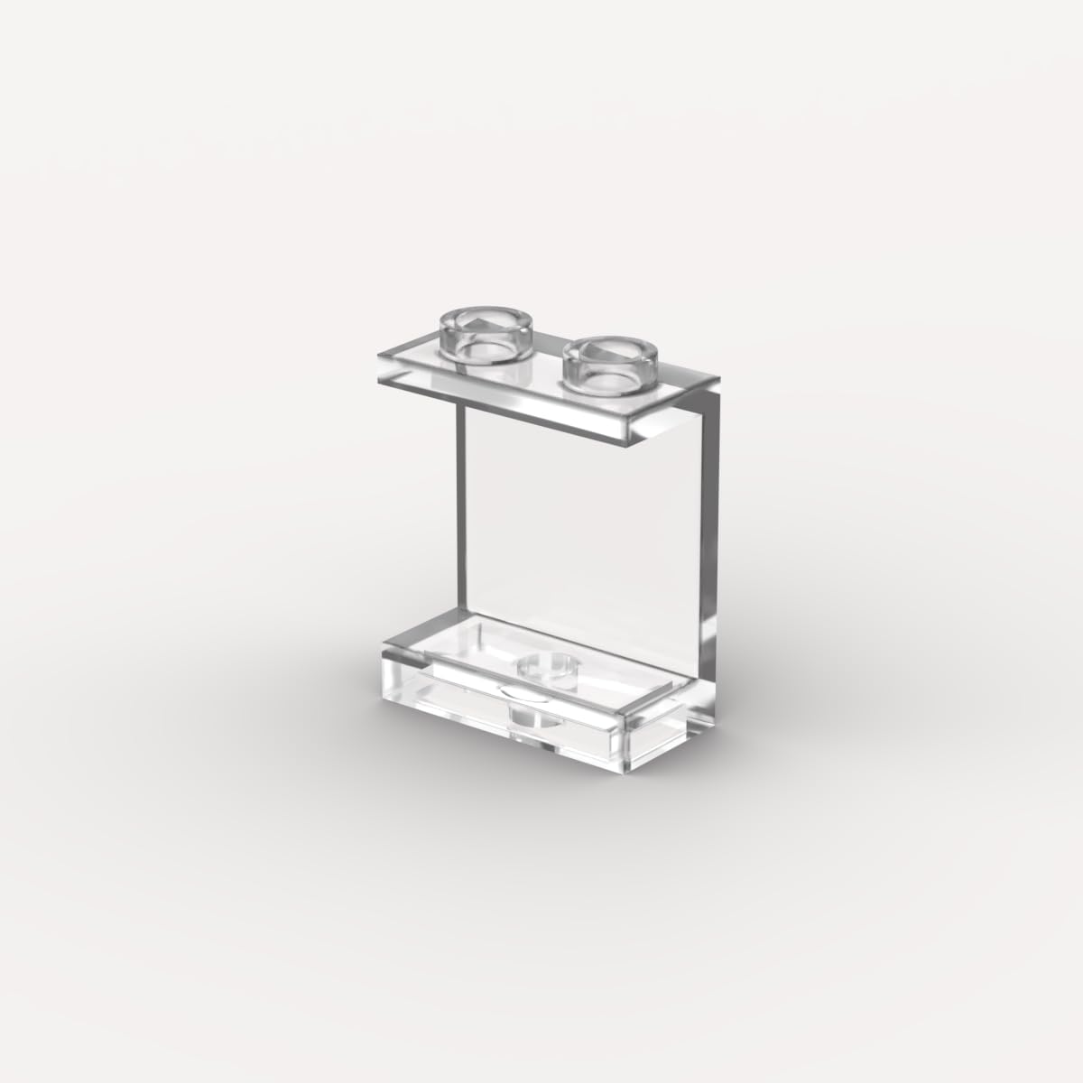 Classic Tranparent Clear Panel Window Wall Bulk, Window Panel 1x2x2 300 Piece, Compatible with Lego Parts Panel 1x2x2 Tranparent Clear (Color: Tranparent Clear)