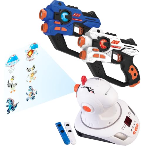 Playtastic Lasertag Spielzeug: Lasertag-Set mit 2 Pistolen und...