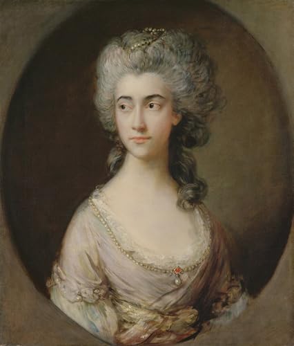 Pintura mural en lienzo de Gainsborough, cuadro vintage de 60x90cm para renovar paredes