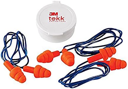 3M 90716-80025T Corded Reusable Earplug with Case - 3 Pair