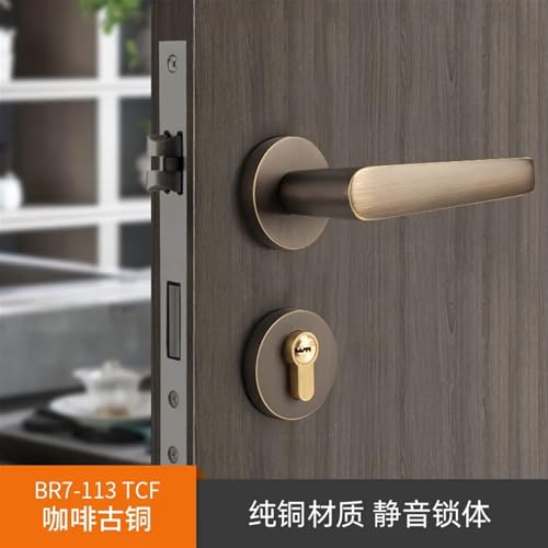 Cerradura de puerta dividida para crear un dormitorio tranquilo y confortable 3