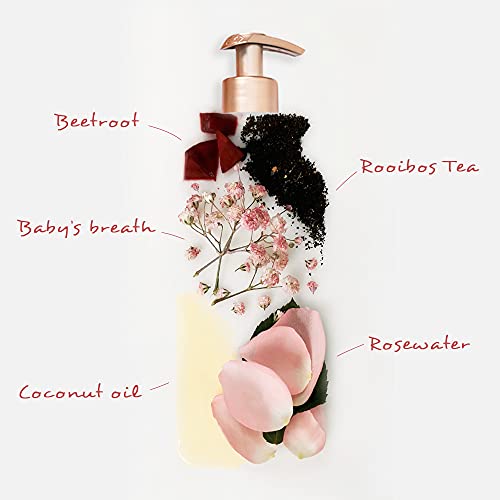 De Balets Rose Moisturizing Shampoo And Conditioner Set For Dry And Color Treated Hair. Plant-Based Formula Rose Water, Coconut Oil And Tilia 15.2Oz X2. Paraben And Silicone Free. #TOP7