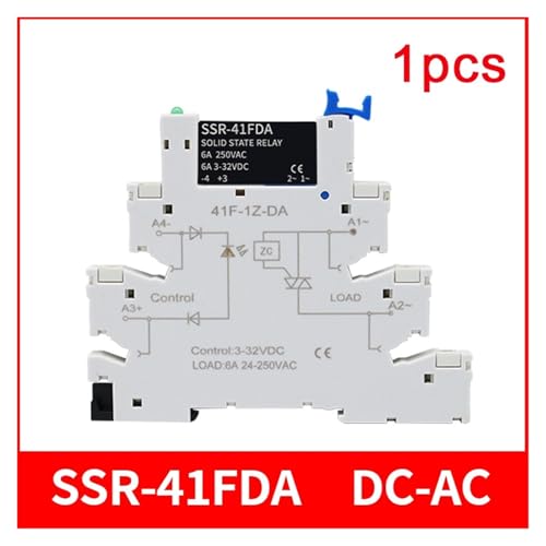 Relais Statique Mince SSR-41FDA Isolation Optique Commande 3-32V CC - 3