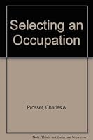 Selecting an occupation B0007EIQVY Book Cover