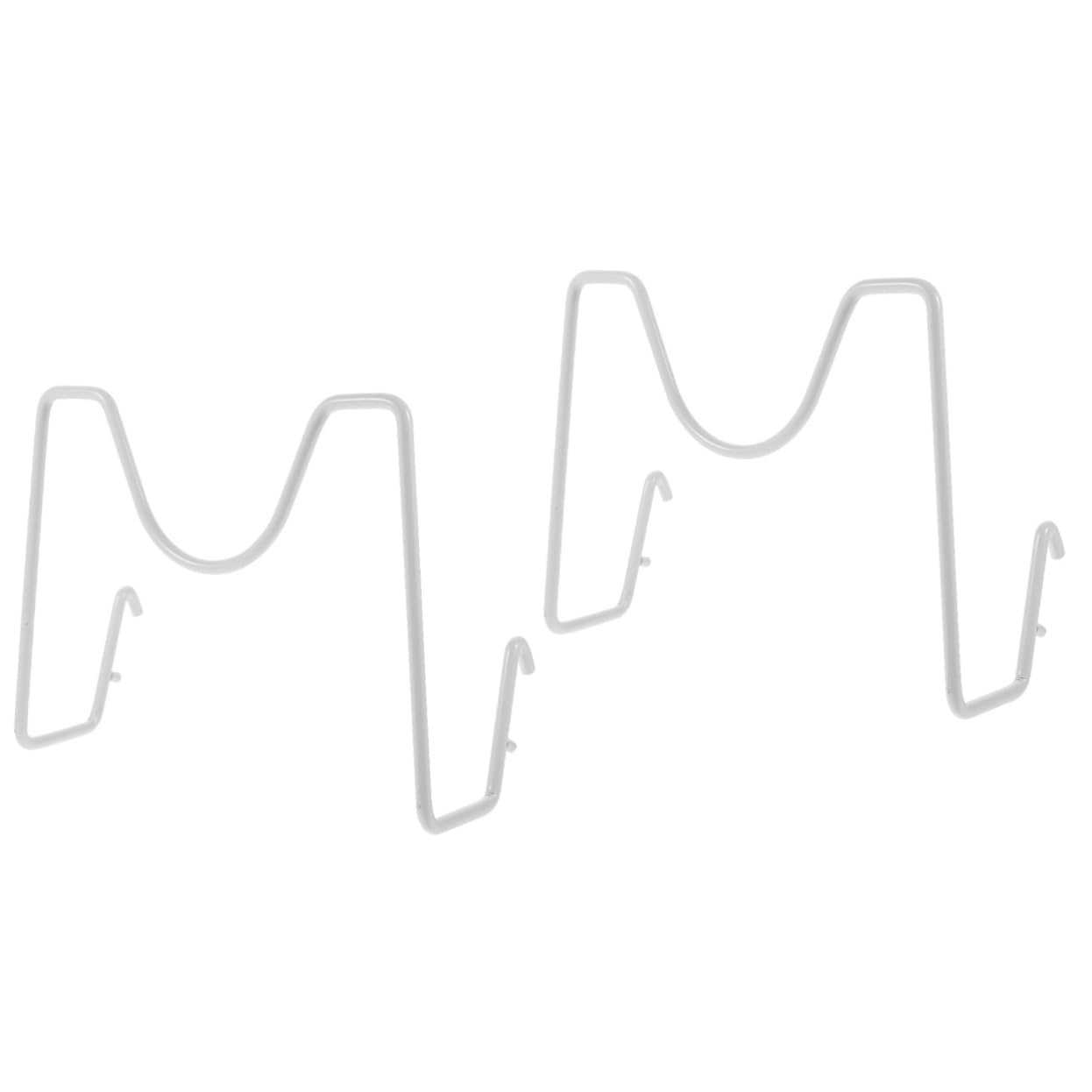 Gatuida 2pcs Pegboard Paper Towel Holder Pot Lid Holder Cookware Holder Pan Organizer Rack Lid Organizer Pots and Pans Pegboard Lid Holder Pegboard Pot Lid Organizer Pan Lid Organizer Rack