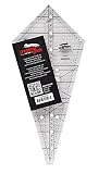 Creative Grids Starburst 30 Degree Triangle Quilt 9-1/2in Ruler - CGRISE30