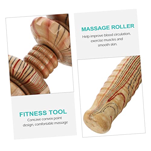 CLISPEED Massageadores De Pescoço 2 Peças Massageador De Seis Rodas Ferramenta De Massagem Massagead