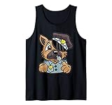 leichtes, klassisch geschnittenes Tank Top, doppelt genähte Ärmel und Saumabschluss