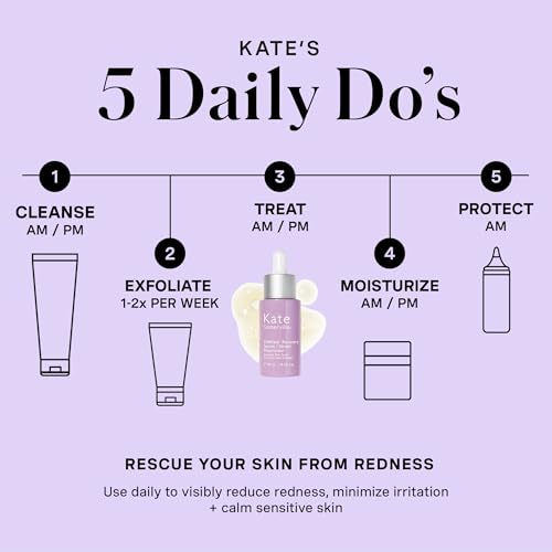 Image of Kate Somerville DeliKate Recovery Serum, 1 Fl Oz | Clinically Formulated Hydrating Treatment, Irritation and Redness Relief for Stressed or Sensitive Skin