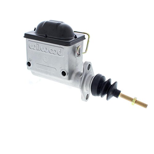 Wilwood 260-6766 High Volume 1 Inch Bore Aluminum Master Cylinder And Speedway Motors Straight -3 An Male To 1/8 Npt Male Adapter Fitting, 8.2 Ounce Total Capacity #TOP3